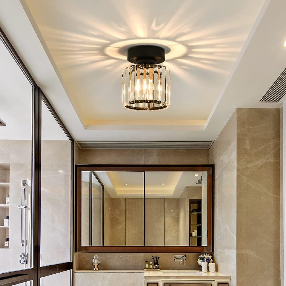 Clariv | Ceiling Light Crystal Flush Mount for Modern Fixture