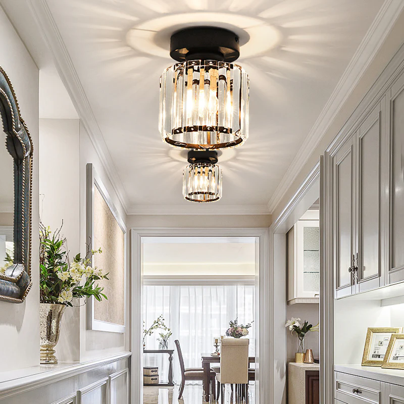 Clariv | Ceiling Light Crystal Flush Mount for Modern Fixture