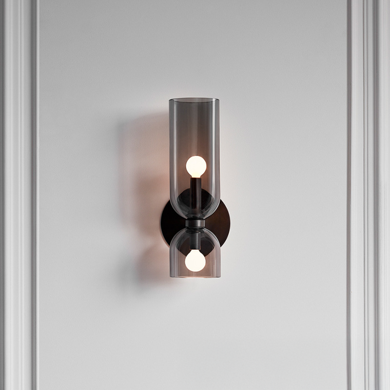Clarva | Modern Sculptural Glass Wall Light for Stylish Interiors