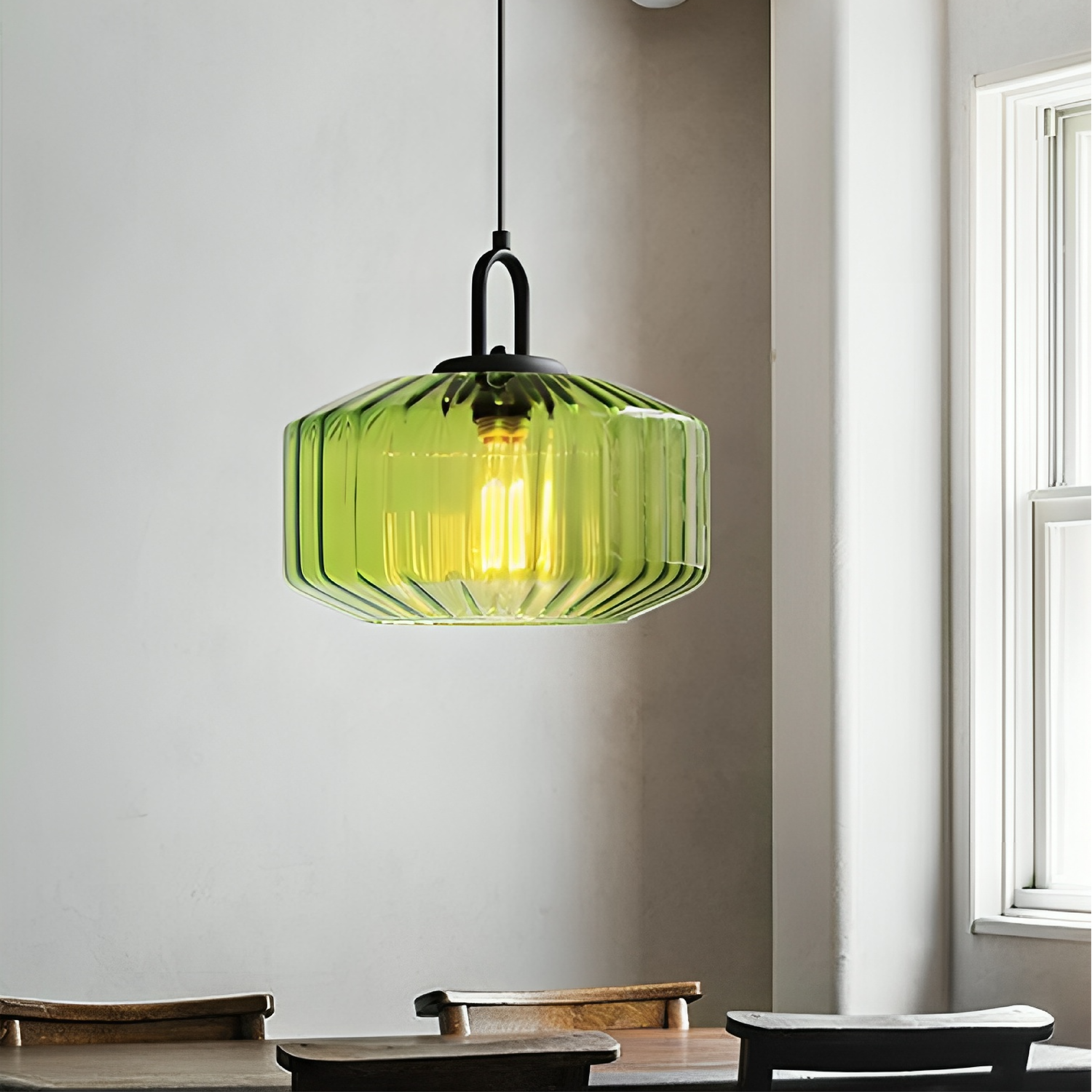 Lightra | Colored Glass Pendant Lamp for Lively Ambience