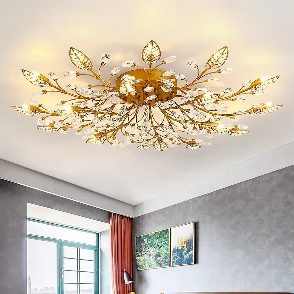 Lunaria | Crystal Luxury Ceiling Lamp