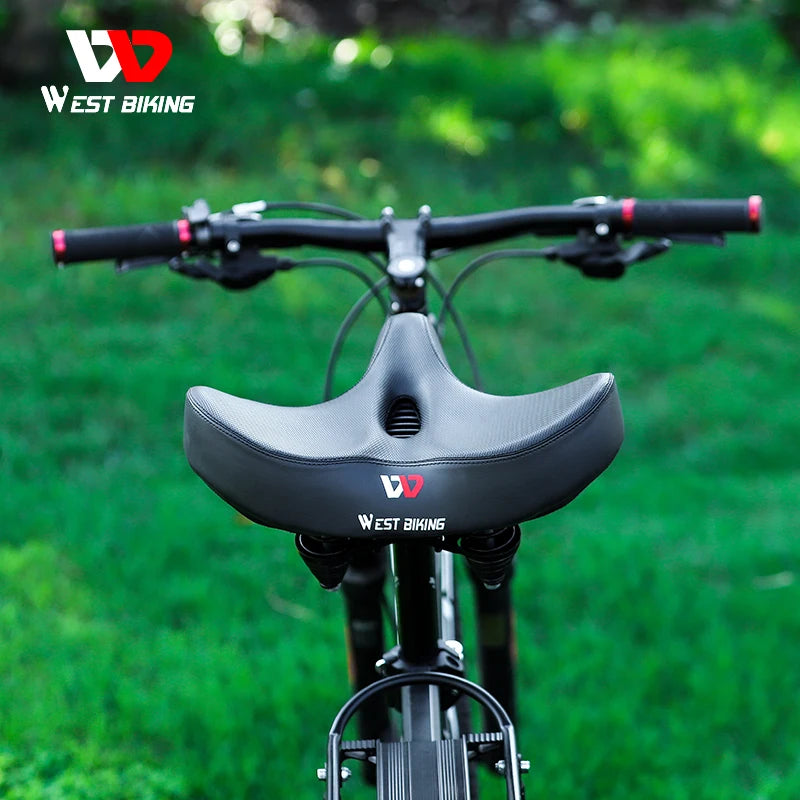 CycleCloud | Ultra-Comfort Bike Saddle with Ergonomic Padding & Airflow Design