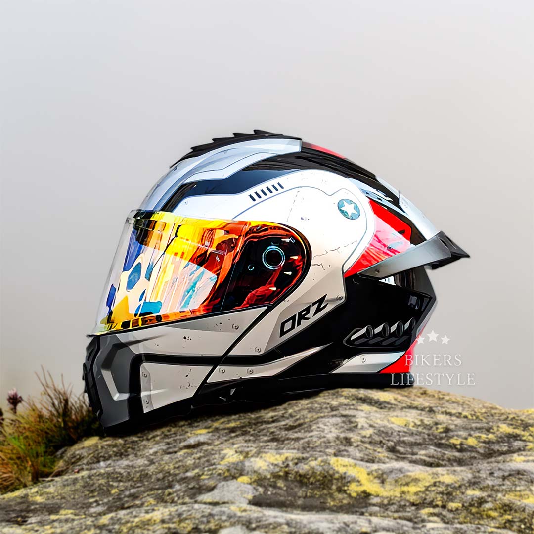FullShield | Dual-Lens Modular Helmet DOT ECE Approved Lightweight ABS