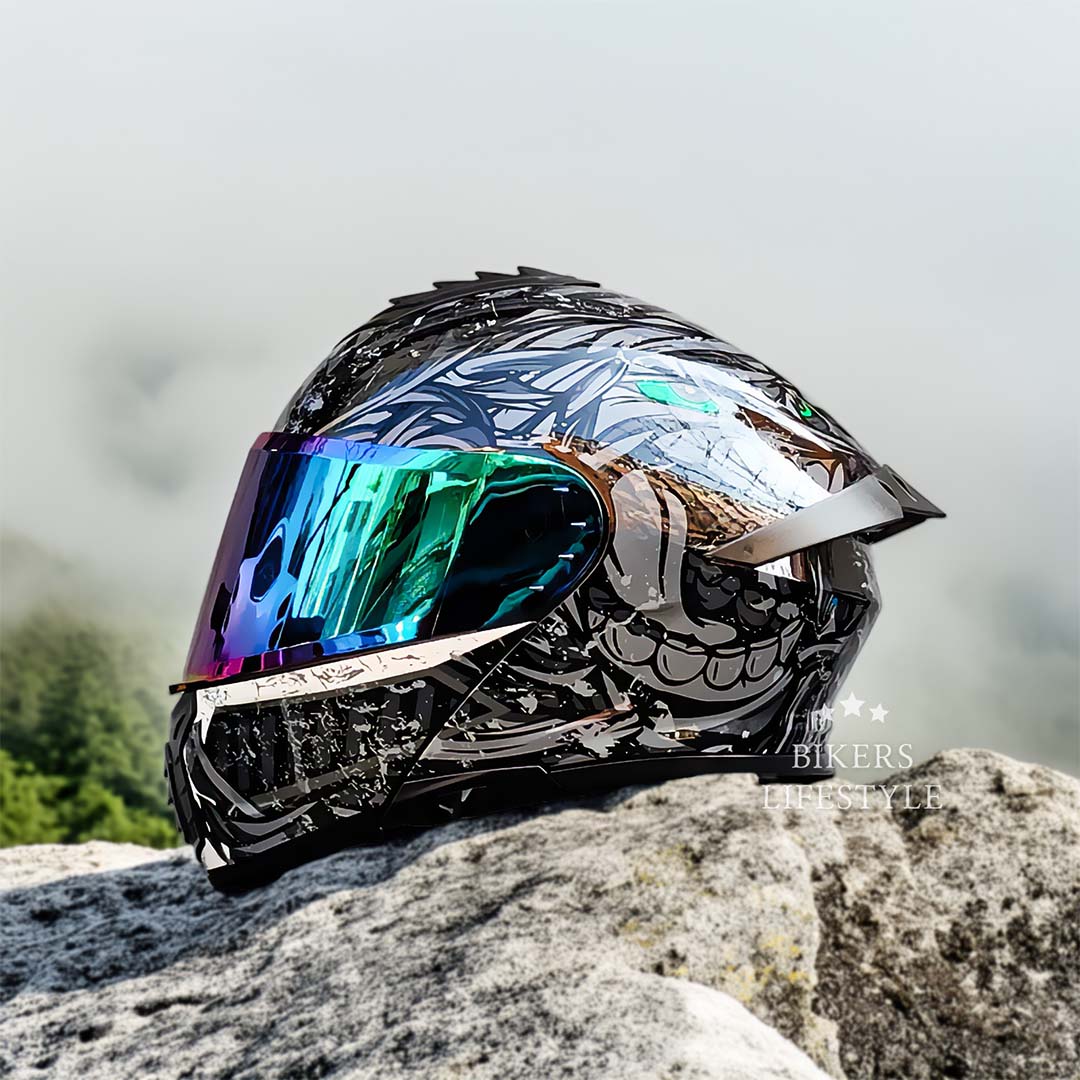 FullShield | Dual-Lens Modular Helmet DOT ECE Approved Lightweight ABS