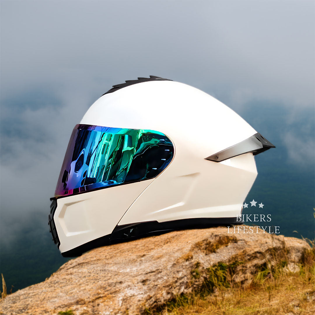 FullShield | Dual-Lens Modular Helmet DOT ECE Approved Lightweight ABS