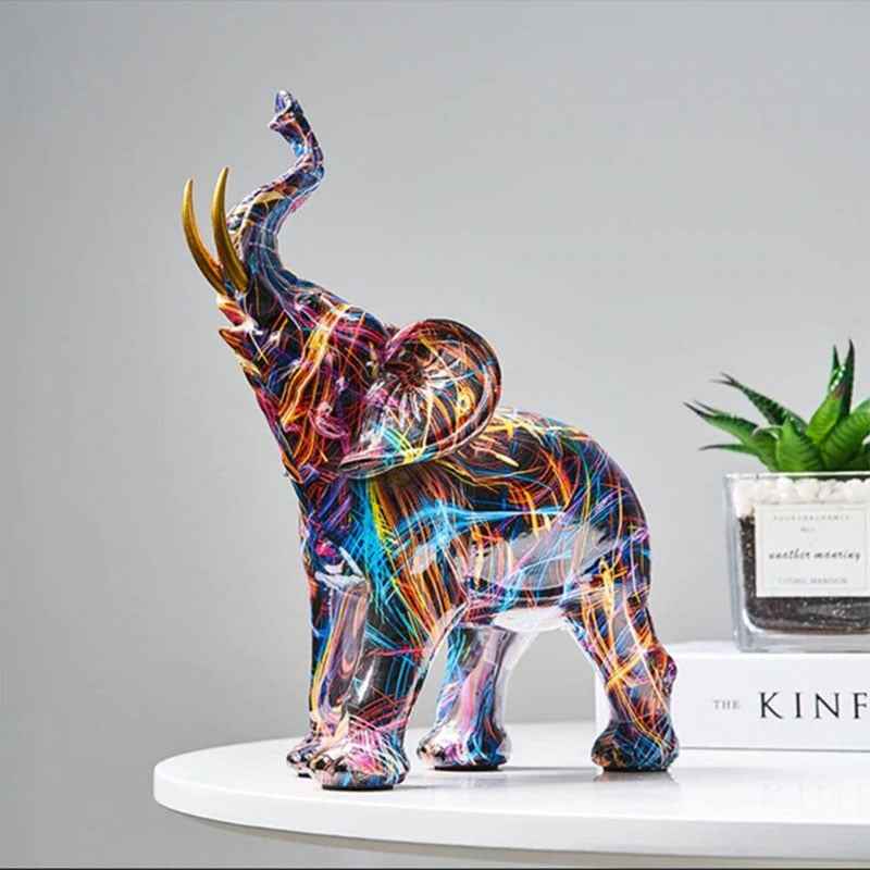 EleGance | Expressive Abstract Elephant