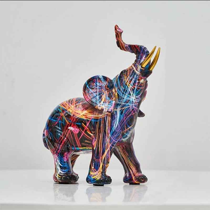 EleGance | Expressive Abstract Elephant