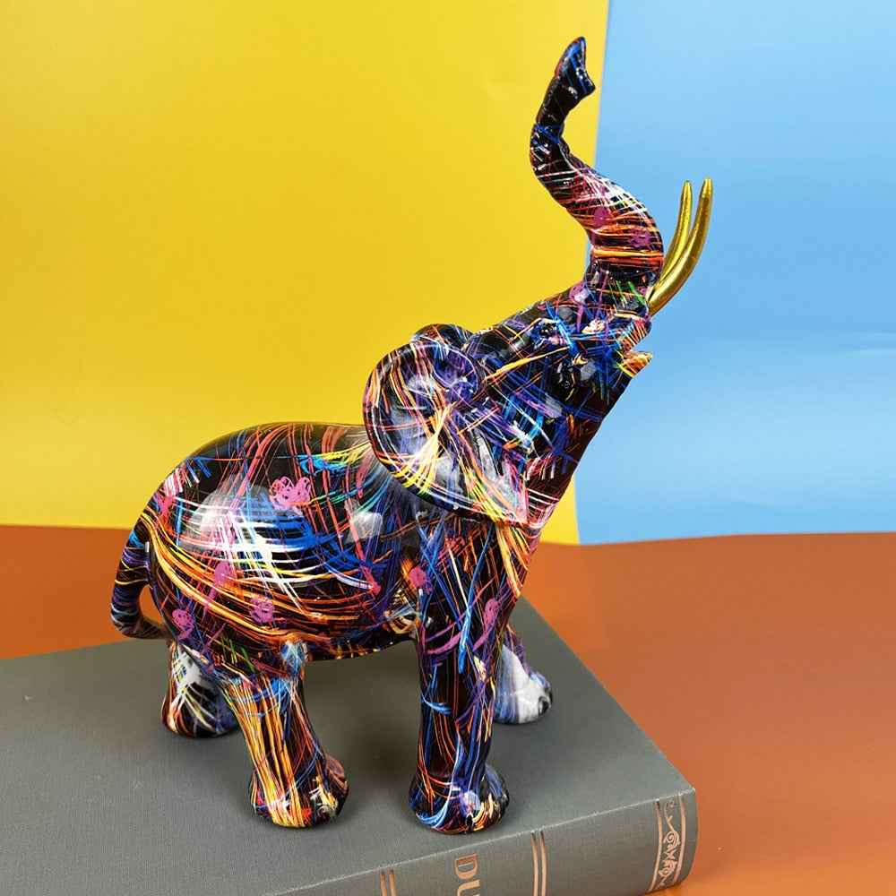 EleGance | Expressive Abstract Elephant