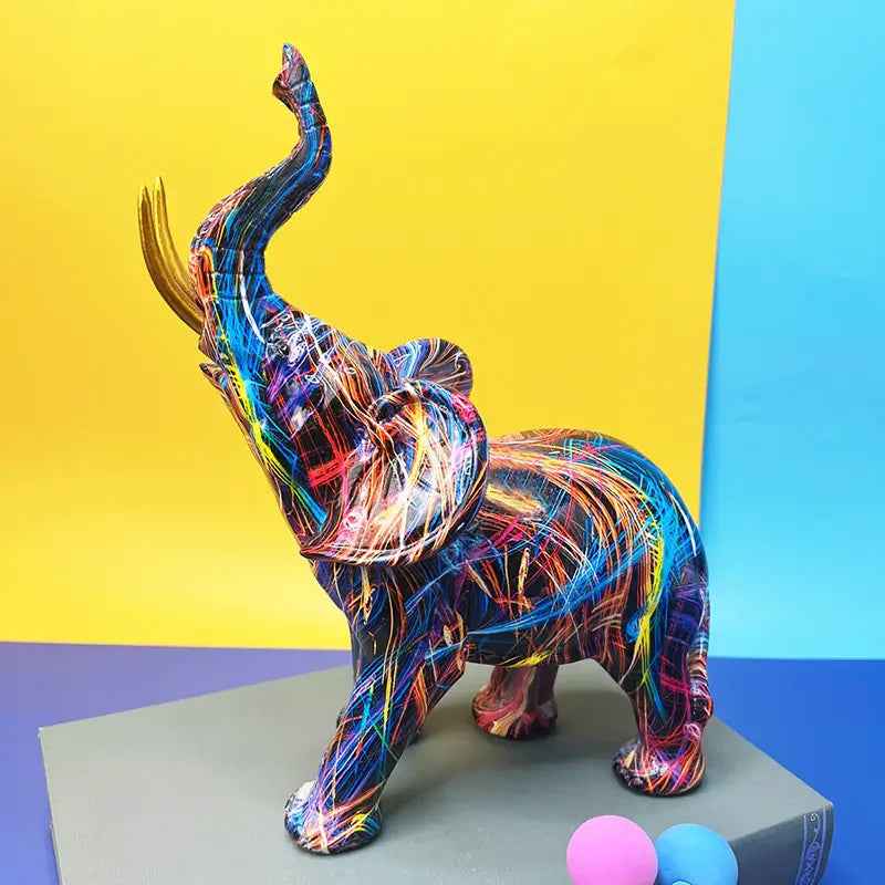 EleGance | Expressive Abstract Elephant
