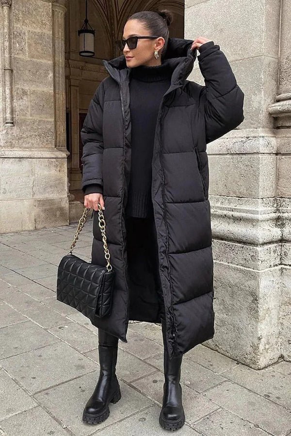 Emily | Cozy Long Puffer Coat for Women