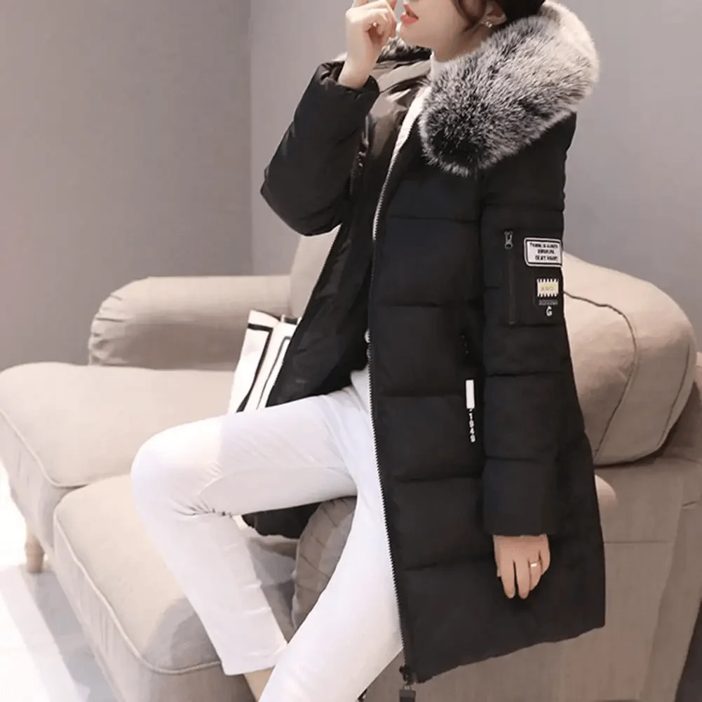 Brianna | Cozy Oversized Black Puffer Jacket
