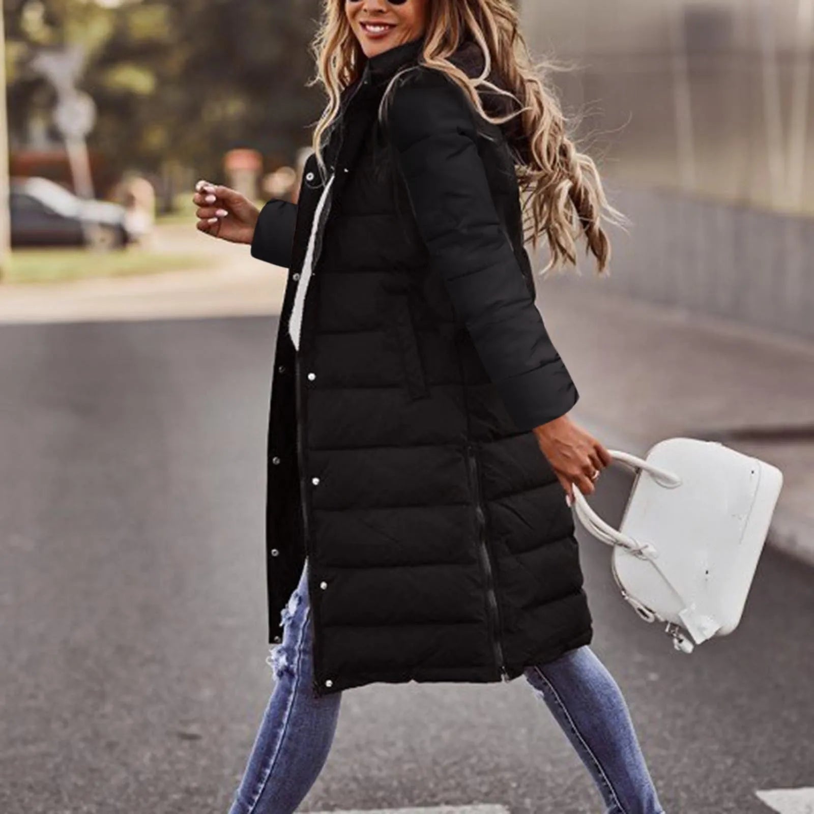 Jovana | Cozy Stylish Long Puffer Coat