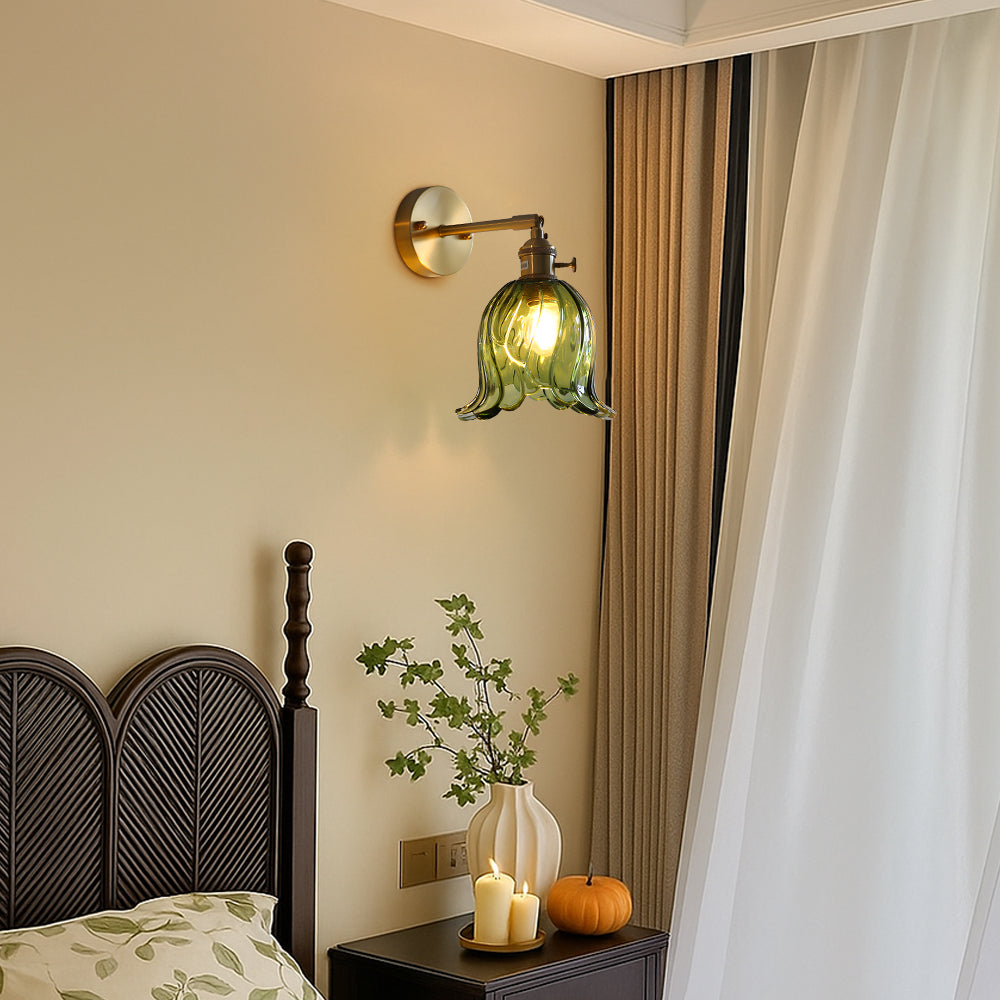 Glassora | Minimalist Flower Wall Lamp
