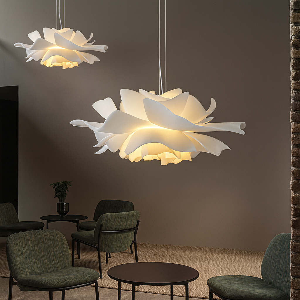 Leafora | Modern Flower Leaf Hanging Light