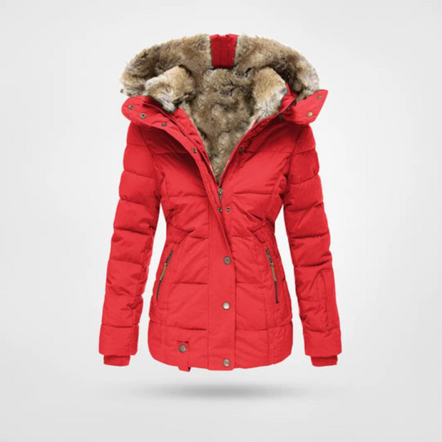 Freya Women’s Warm Winter Puffer Parka Jacket for Cozy Cold-Weather Style