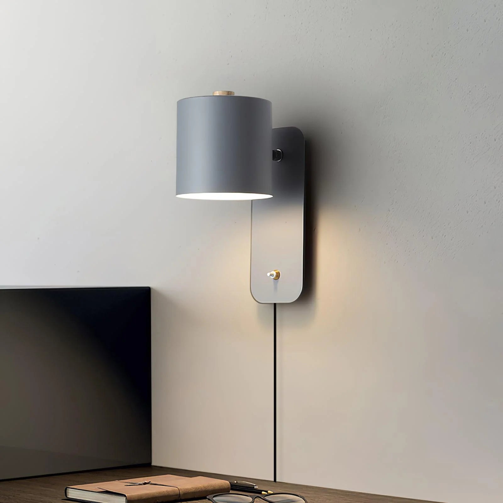 Glenera | Modern Cylinder Wall Lamp for Clean and Simple Design
