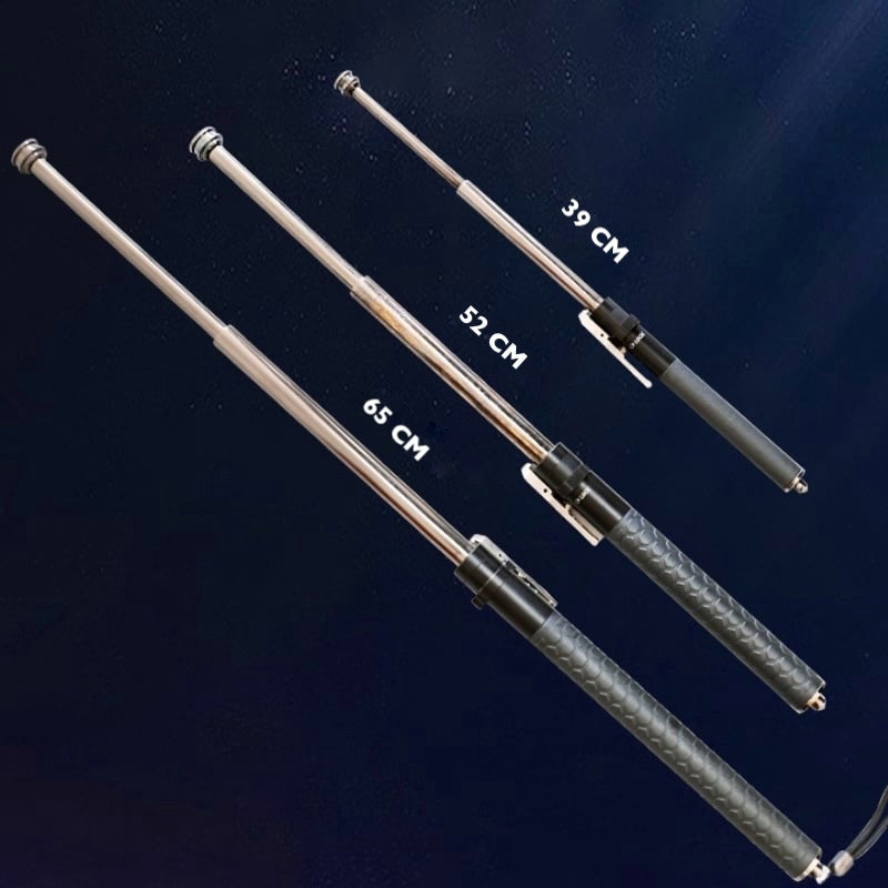 GuardStride | Automatic Self-Defense Hiking Pole for Outdoor Safety