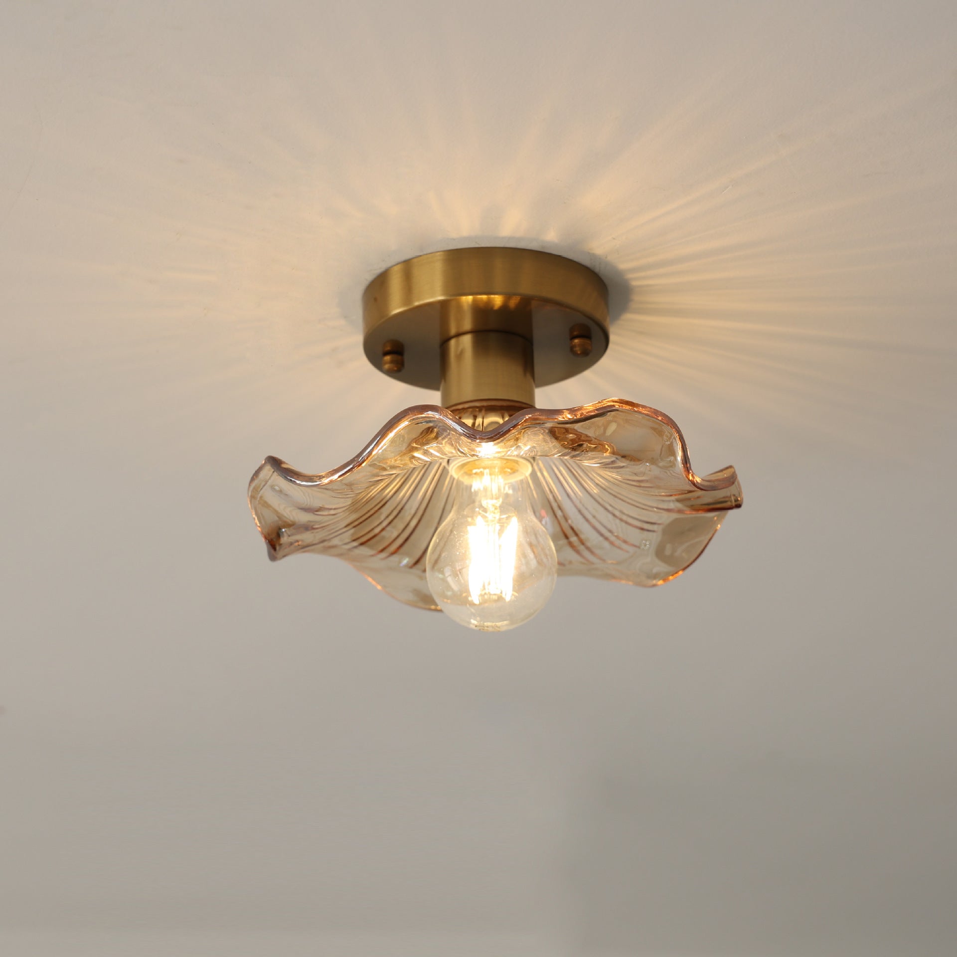 PetalGlow | Modern Hibiscus Ceiling Lamp