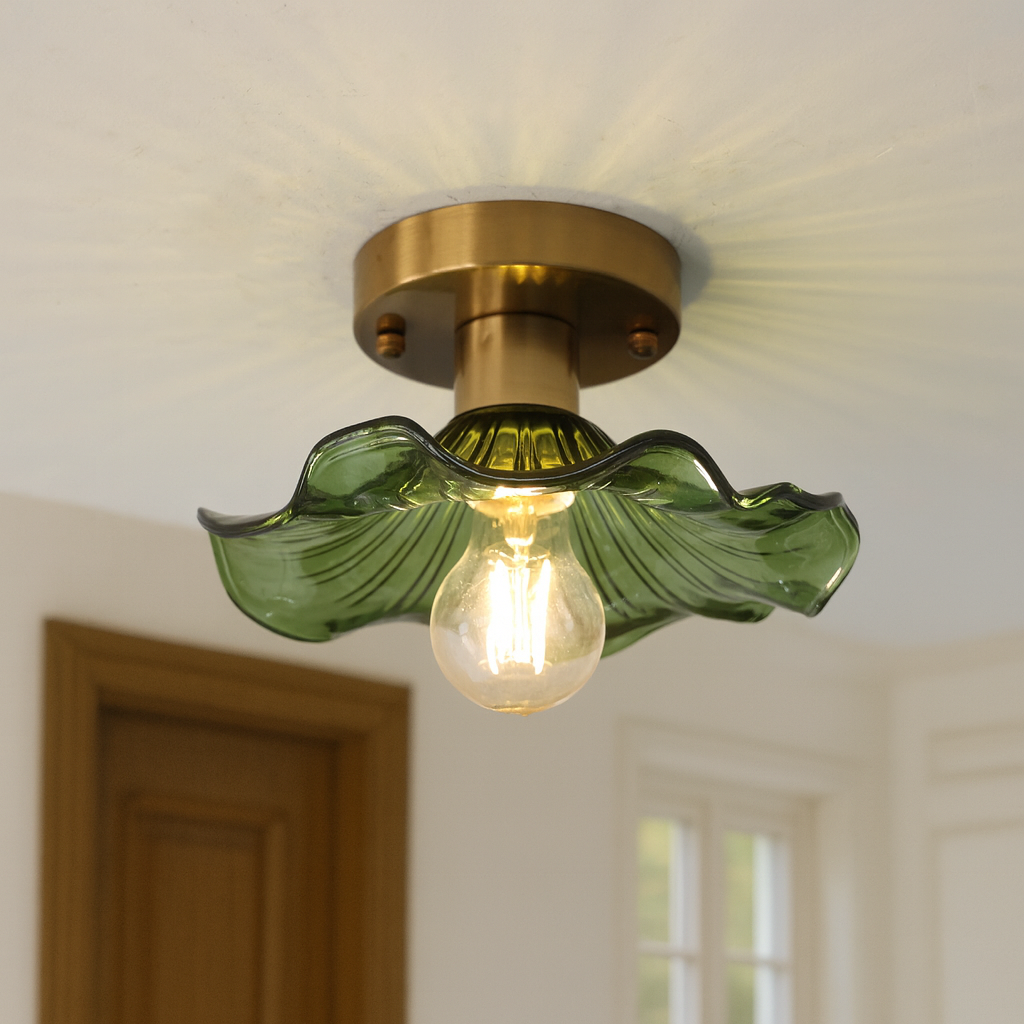 PetalGlow | Modern Hibiscus Ceiling Lamp