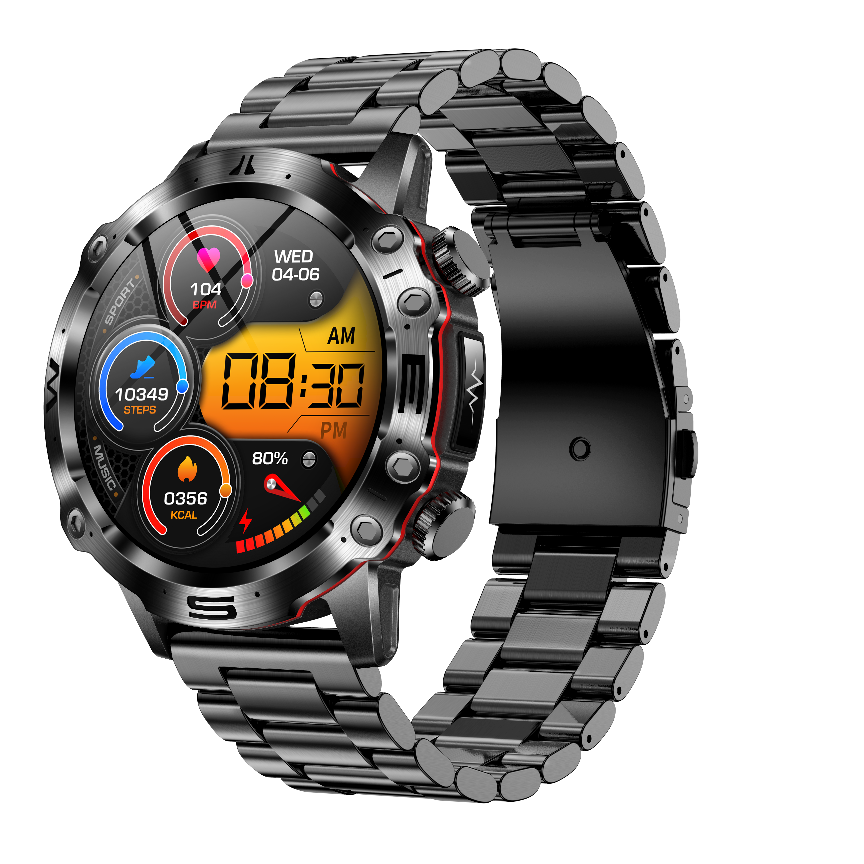 BodyTrack | Health Smartwatch 2024 with ECG & Fitness Tracking