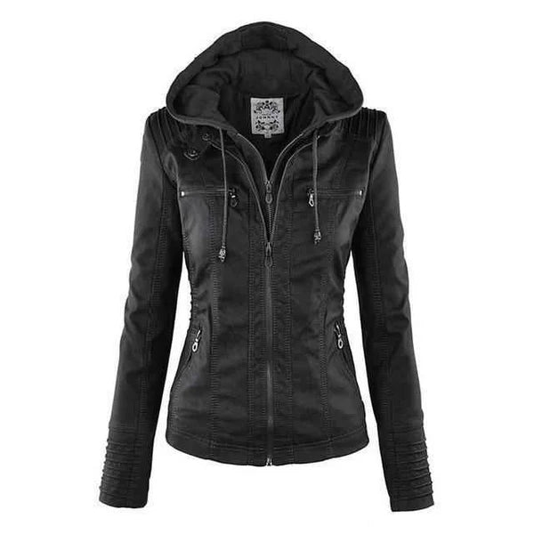 KARISA | Statement Gothic Jacket for Bold Female Style | BLACK