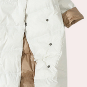 Irine Women's Warm Padded Puffer Coat for Cold Weather