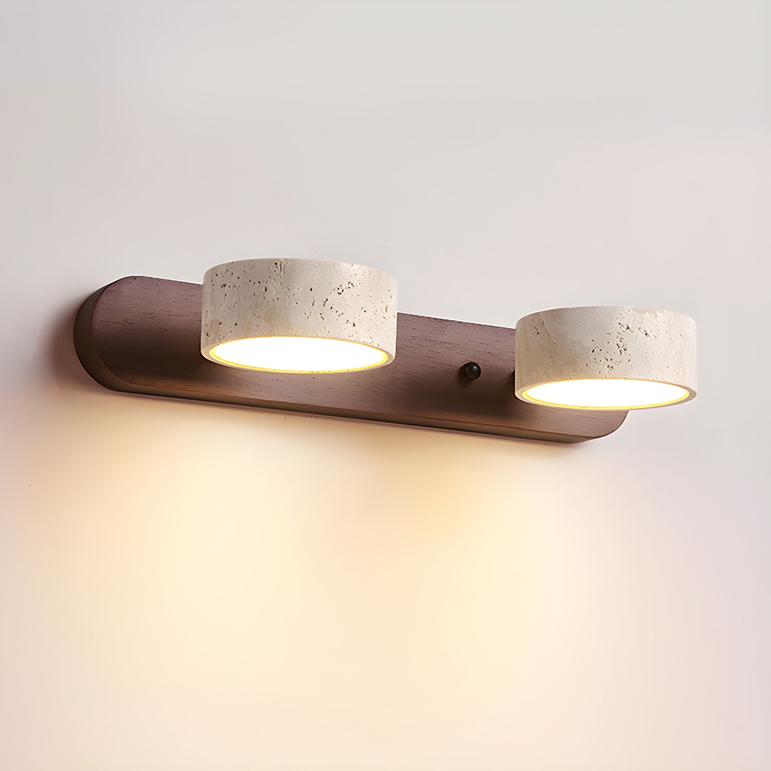 Klaro | Elegant Travertine Wall Lamp for Modern Interiors