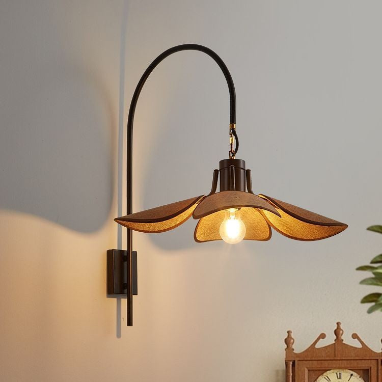 Lucenra | Modern Japanese Wabi Sabi Wall Lamp for Elegant Interiors