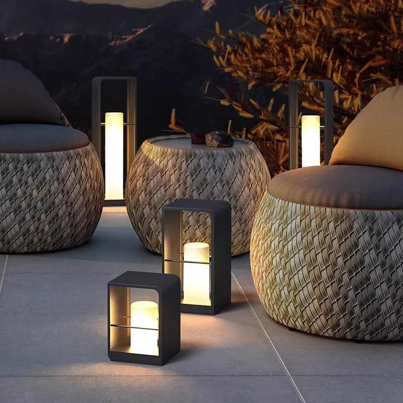 Lumelis | Minimalist Solar Lawn Light for Modern Outdoor Design