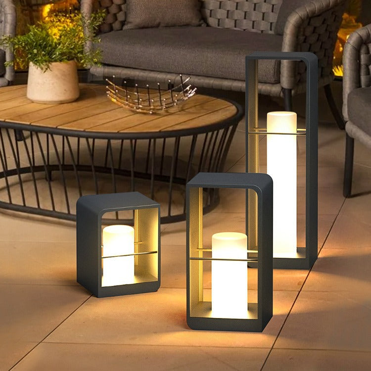 Lumelis | Minimalist Solar Lawn Light for Modern Outdoor Design