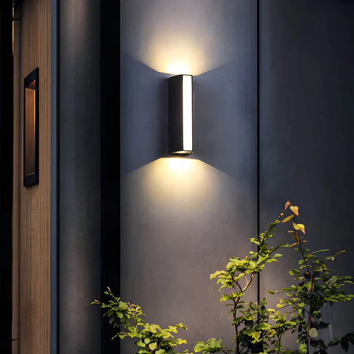 Lumetrax | Modern 2-Way Outdoor Wall Lamp for Elegant Exteriors