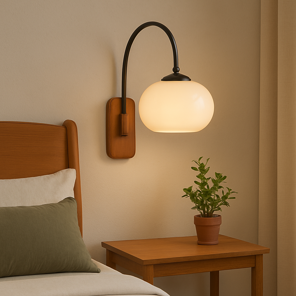 Lumoza | Contemporary Bauhaus-Style Adjustable Wall Light for Home Décor