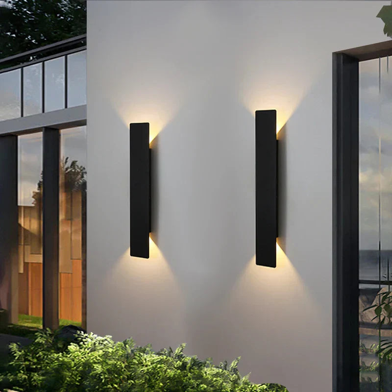 Lysora | Waterproof LED Strip Wall Lamp for Modern Outdoor Design