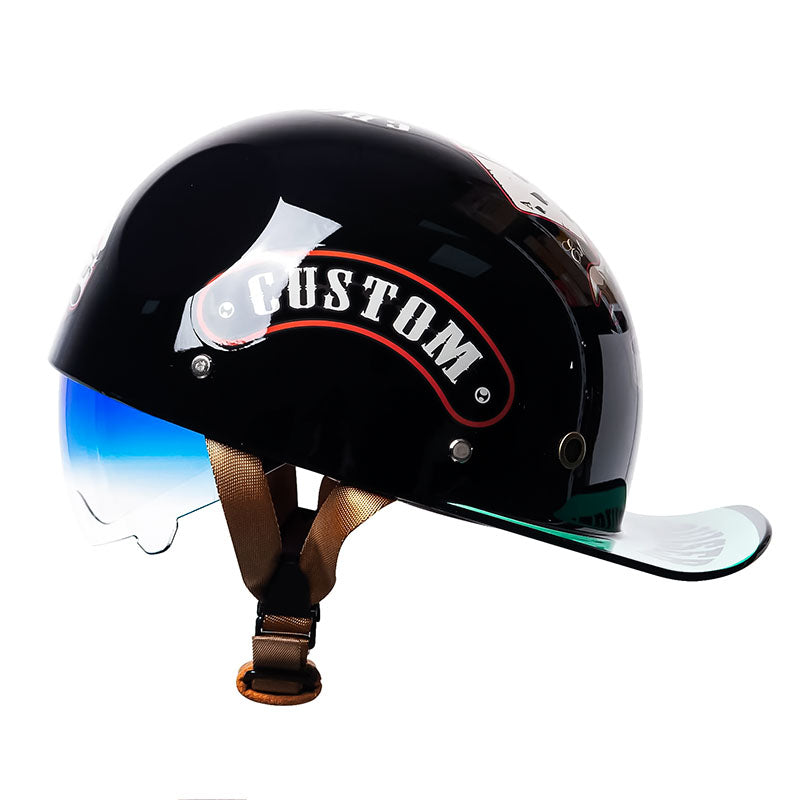 Moto | Men’s Motorcycle Helmet DOT Approved ABS Shell Lightweight