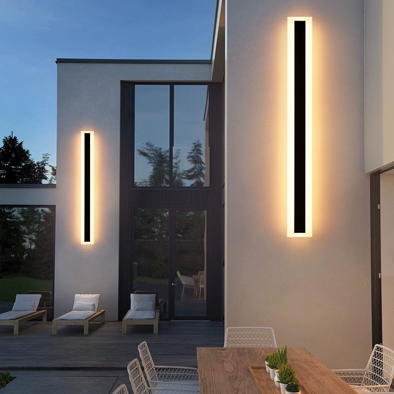 Nevalux | Elegant LED Outdoor Wall Lamp for Modern Minimalist Design