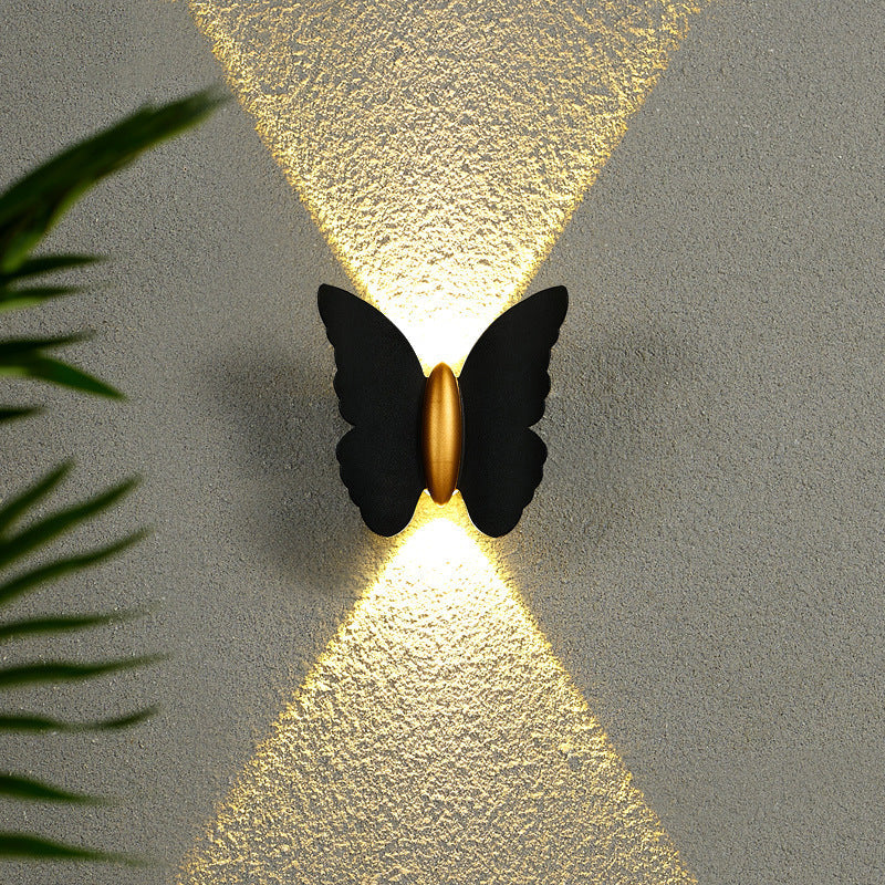 Novora | Enchanting Butterfly Outdoor Wall Lamp for Modern Elegance