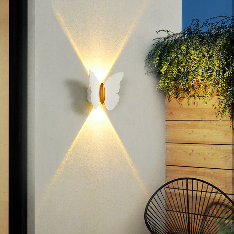 Novora | Enchanting Butterfly Outdoor Wall Lamp for Modern Elegance
