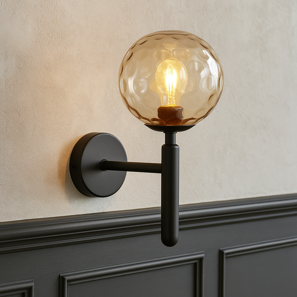 Oryla | Minimalist Nordic Sphere Wall Lamp for Modern Interiors