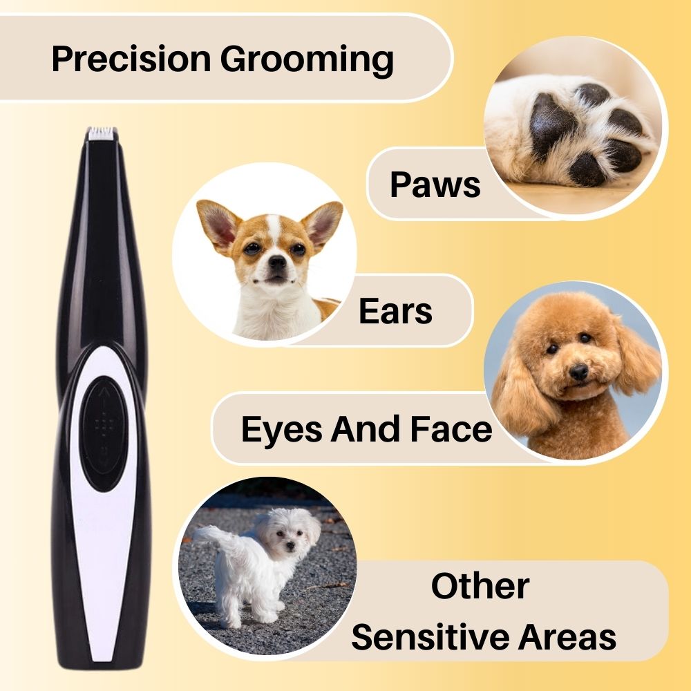 CliPet | Professional Dog Grooming Clippers with Whisper-Quiet Technology and Ergonomic Design for All Coat Types