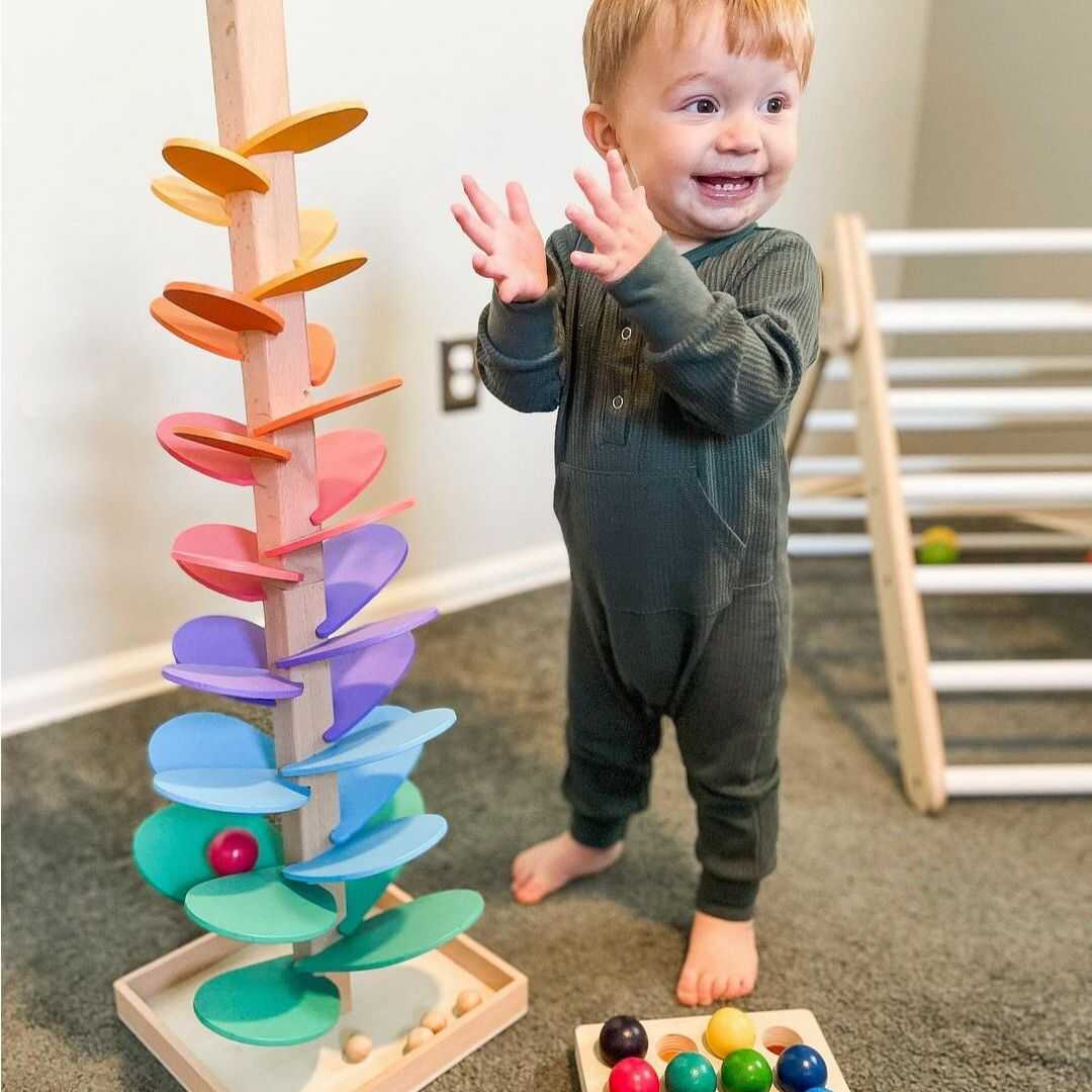 GoPlay | Rainbow Sound Tower for Sensory Play and Interaction
