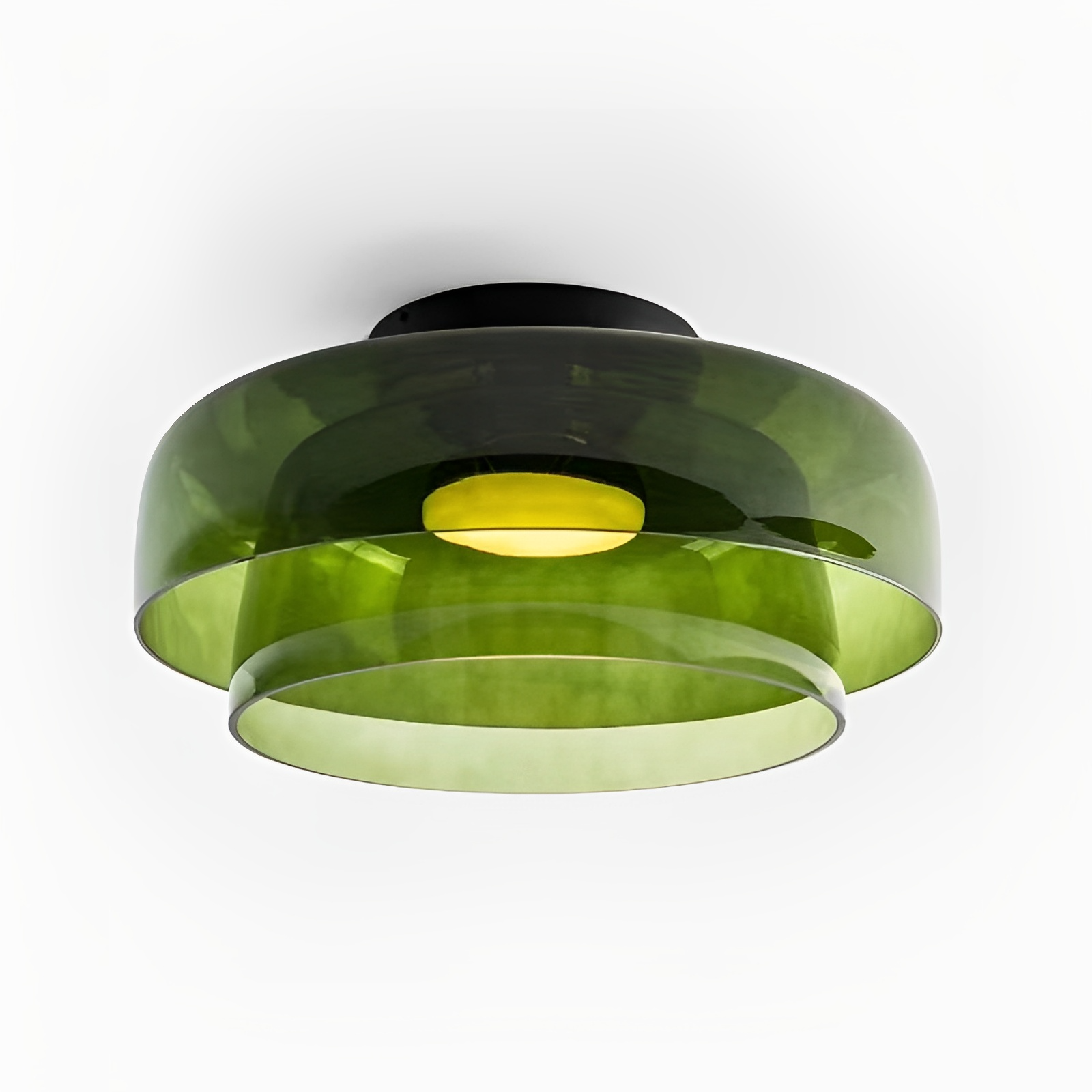 Brilora | Modern Scandinavian Bauhaus Glass Layered Pendant Lamp