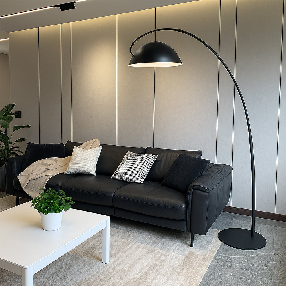 Glowna | Scandinavian Long Floor Lamp for Sleek Interior