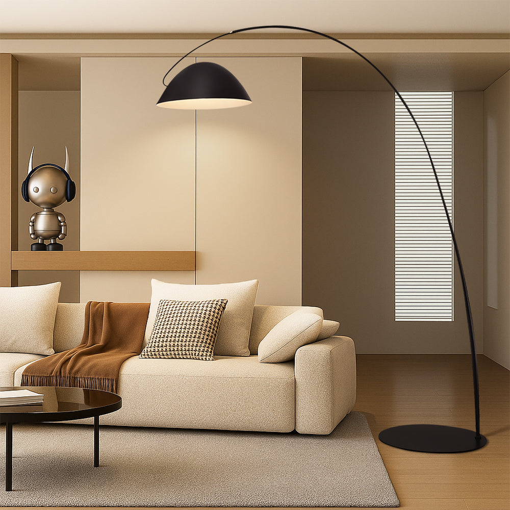 Glowna | Scandinavian Long Floor Lamp for Sleek Interior