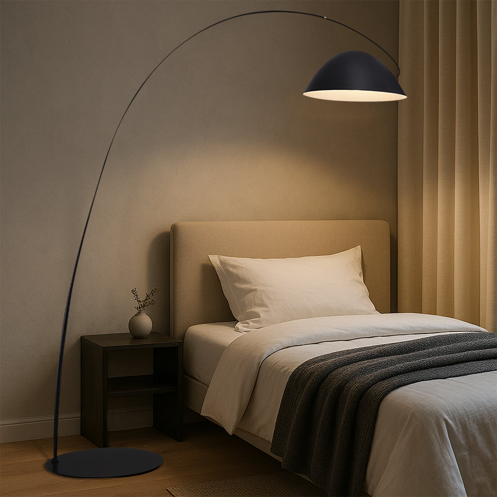Glowna | Scandinavian Long Floor Lamp for Sleek Interior