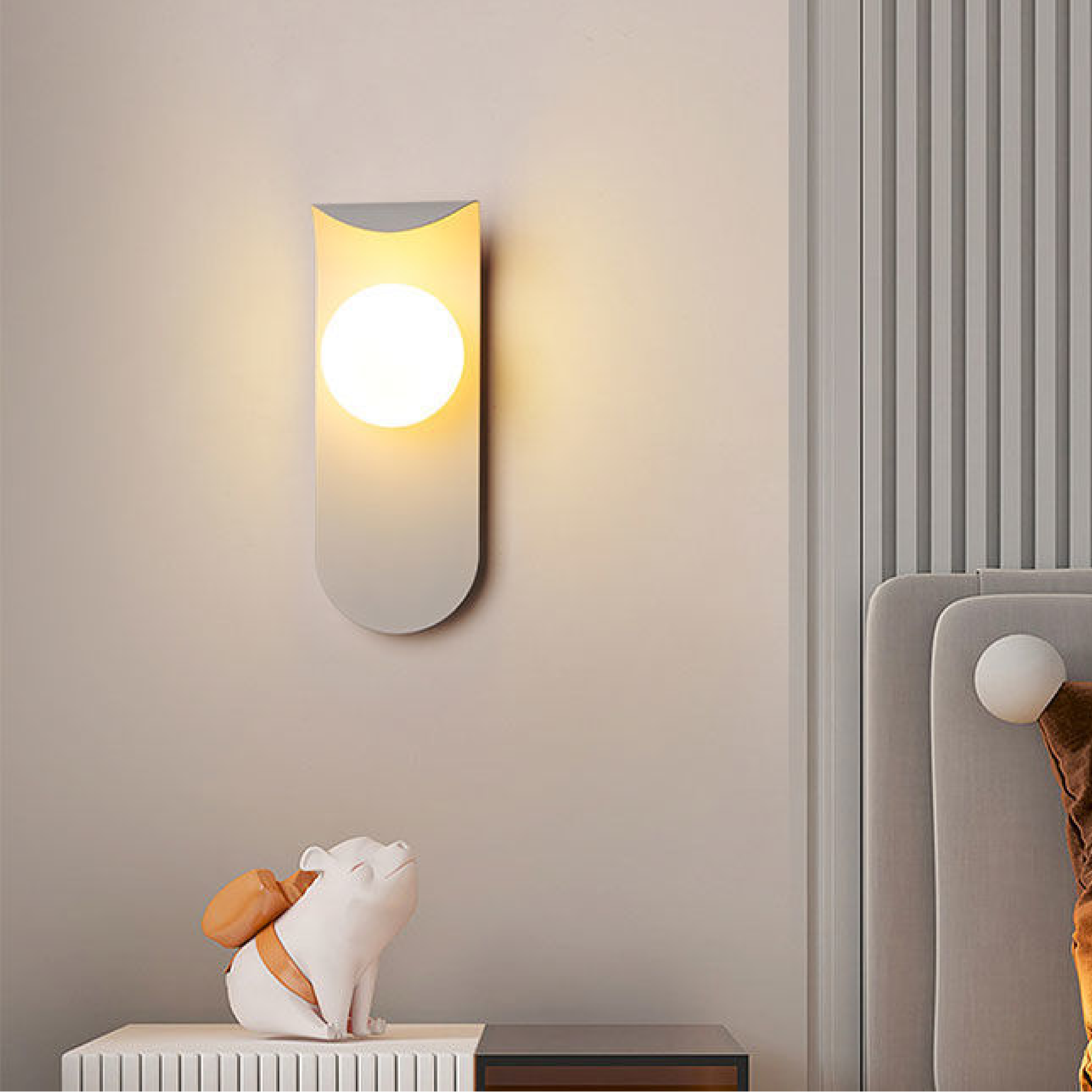 Brilune | Sculptural Scandinavian Wall Lamp