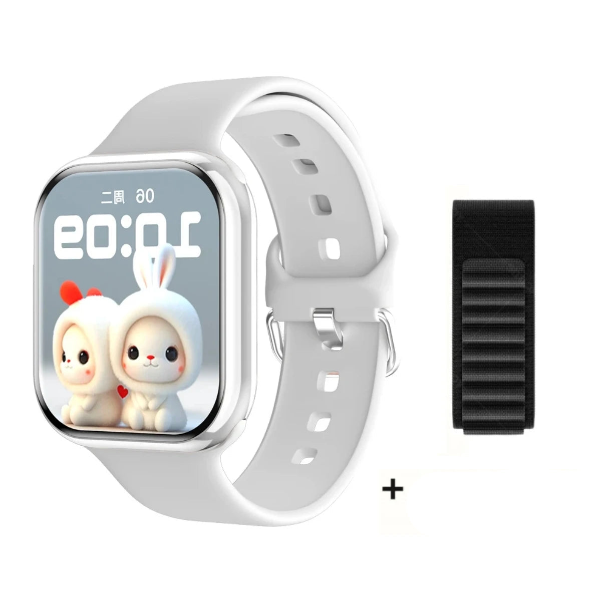 FlowTime | HD AMOLED Smartwatch with IP68 Waterproof & Fitness Tracking