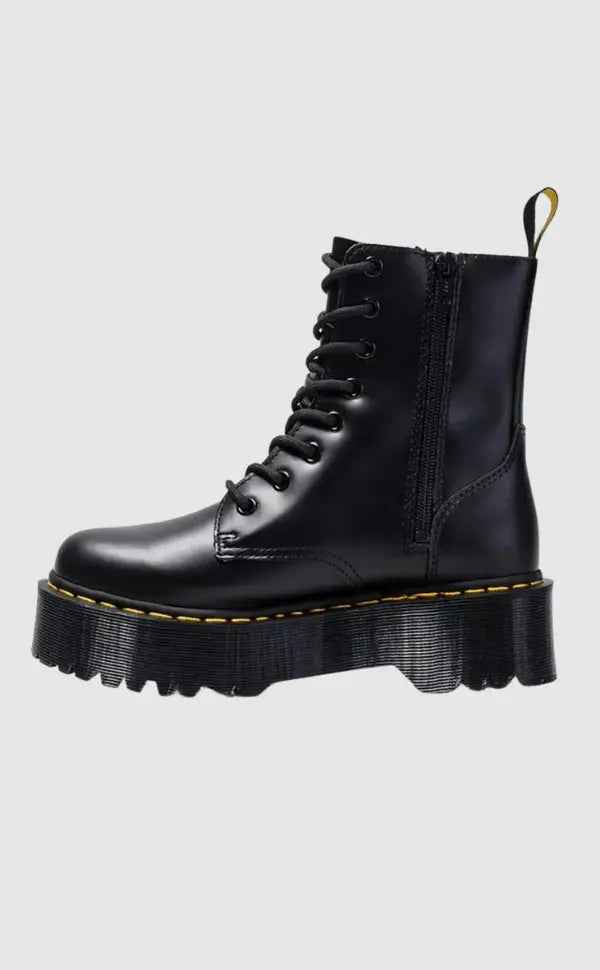 Chloe | Stylish Leather Platform Boots with Chunky Sole – Comfortable Urban Footwear for All-Day Wear