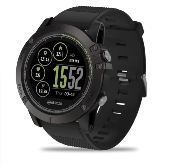 DigiTick | 3D Interface Tactical Smartwatch with Health & Waterproof Features