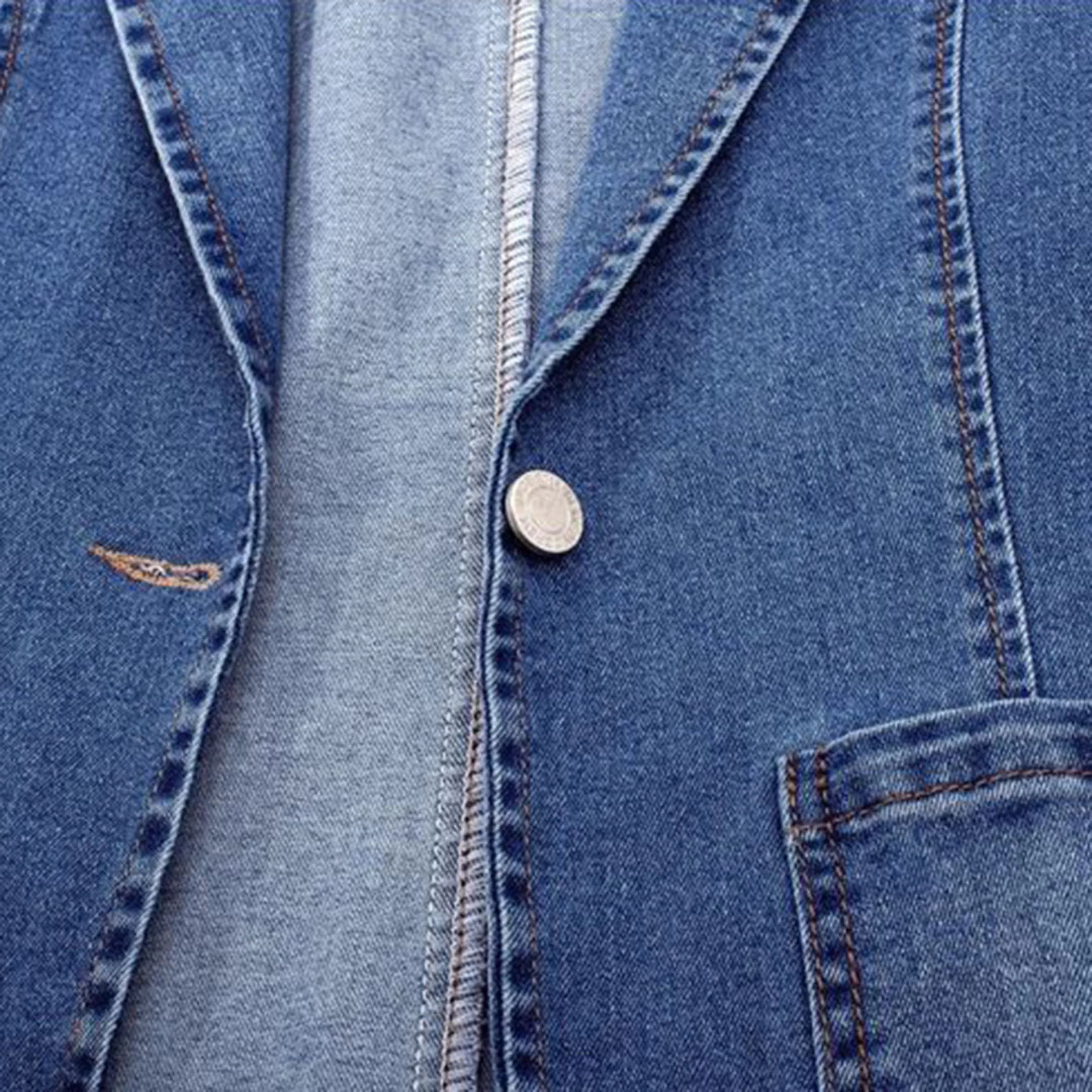 Cassiane | Stylish Lightweight Denim Blazer