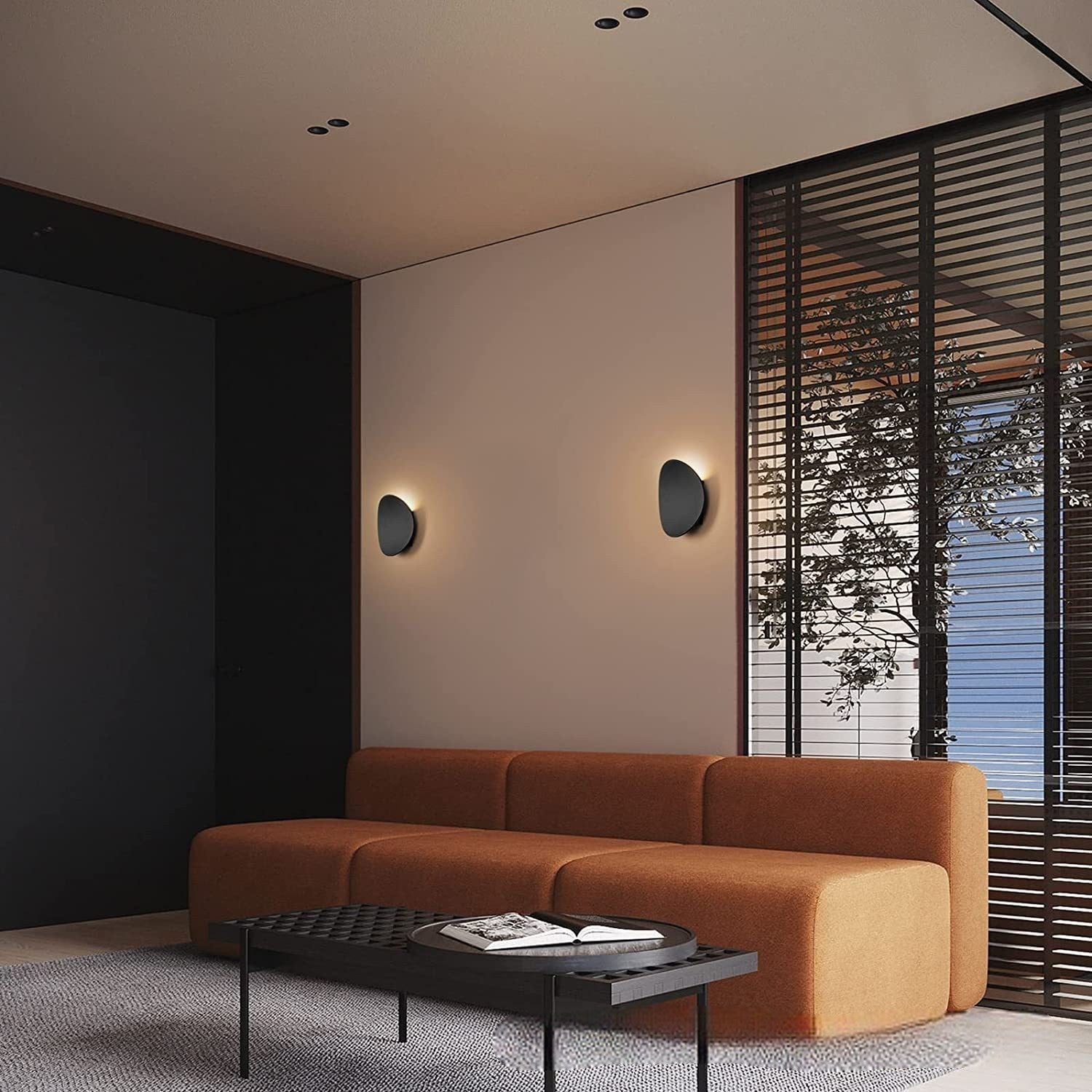 Walluno | Contemporary (4-Pack) Twilight Wall Lamps for Stylish Spaces